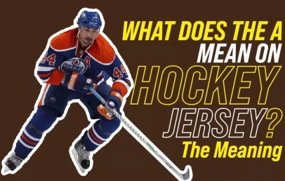 What Does The A Mean On Hockey Jersey