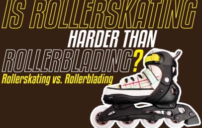 Is Rollerskating Harder Than Rollerblading