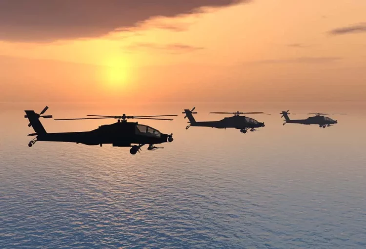 military helicopters