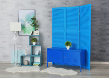 Interior of beautiful modern room