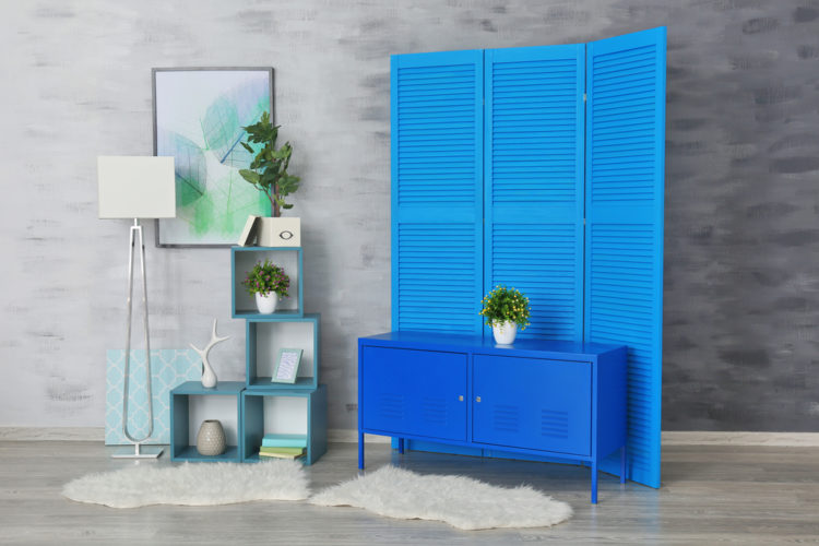 Interior of beautiful modern room