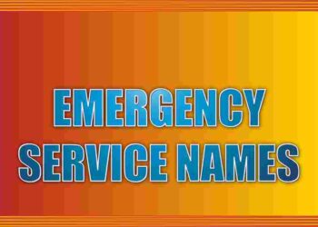 Emergency Service Names