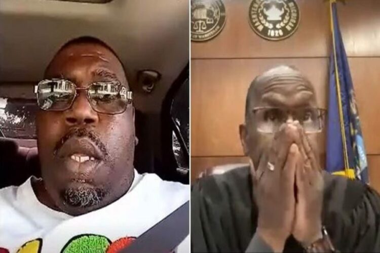 Michigan Judge Astonished By Man's Appearance at Virtual Hearing for Driving with Suspended License Charge