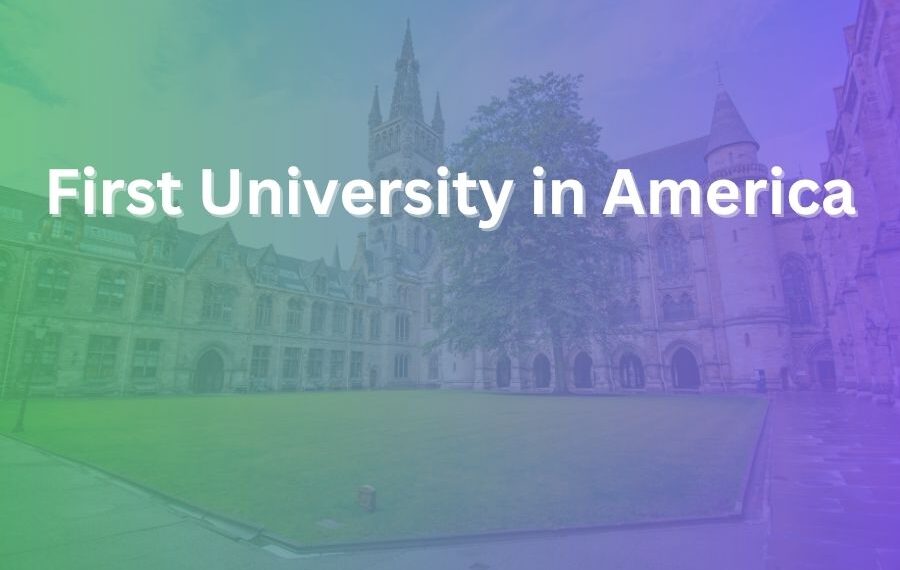 first university in america