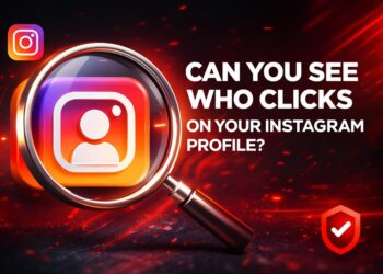 can you see who clicks on your instagram profile